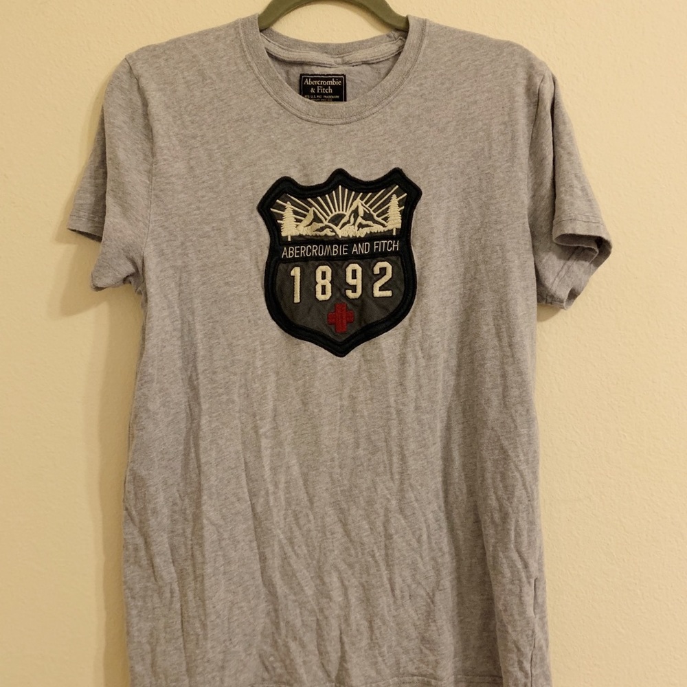 Abercrombie Logo T-Shirt, Men’s Medium